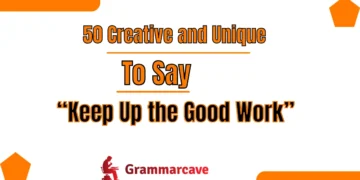 Keep Up the Good Work