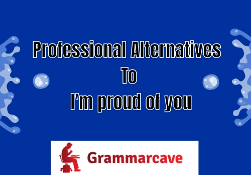 Proud of You Synonym
