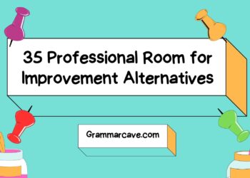 room for improvement